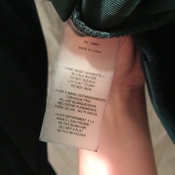 Emerald Velvet Ruched Tunic - Picture 6 of 6